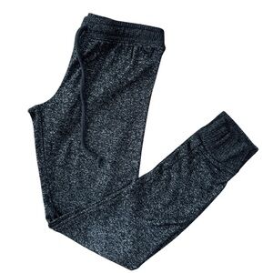 PINK Victoria's Secret Black/Charcoal Joggers Lounge Athletic Stretch XS
